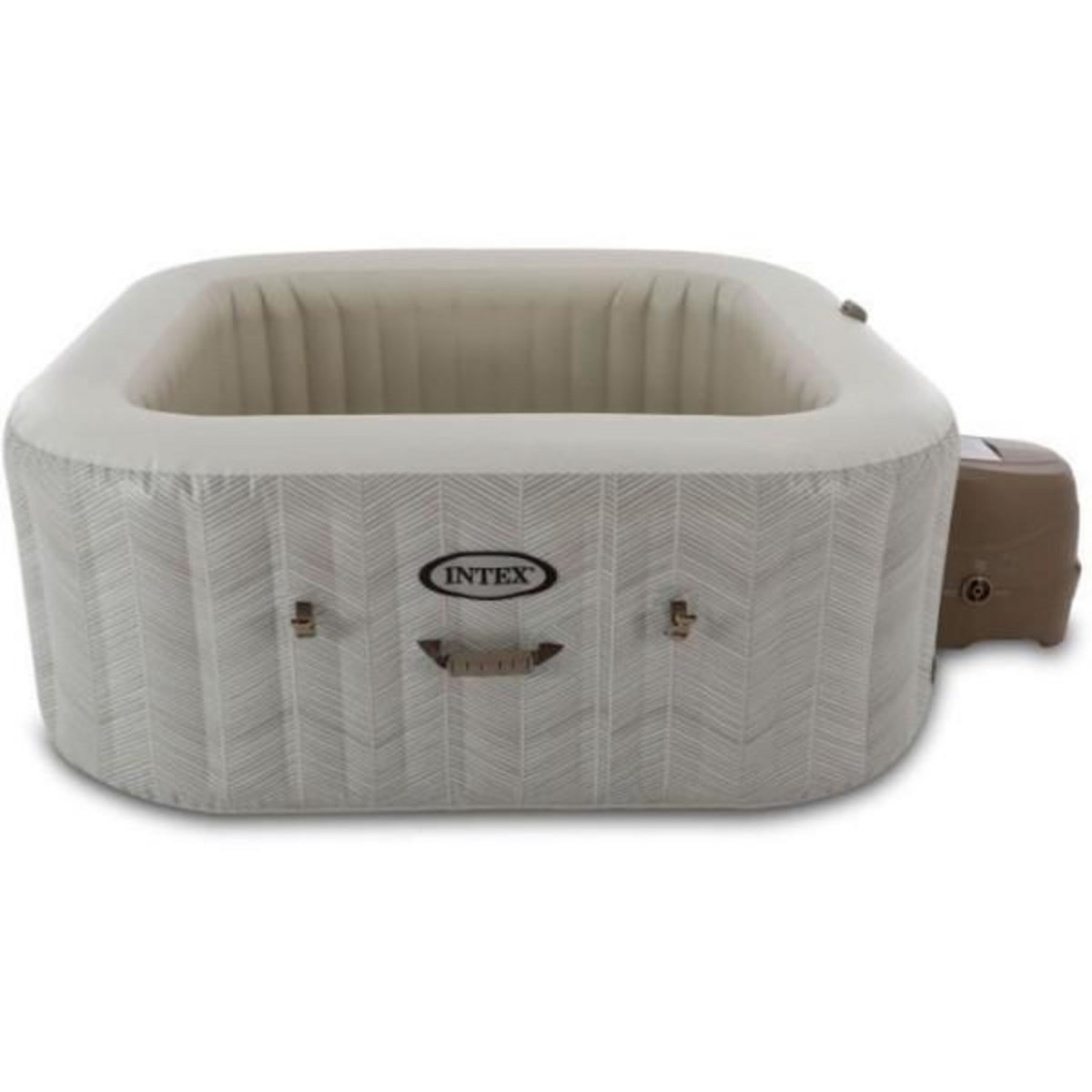 INTEX Spa gonflable INTEX - Chevron - 173 x 173 x 71 cm - 4 places - Carré - 28446EX