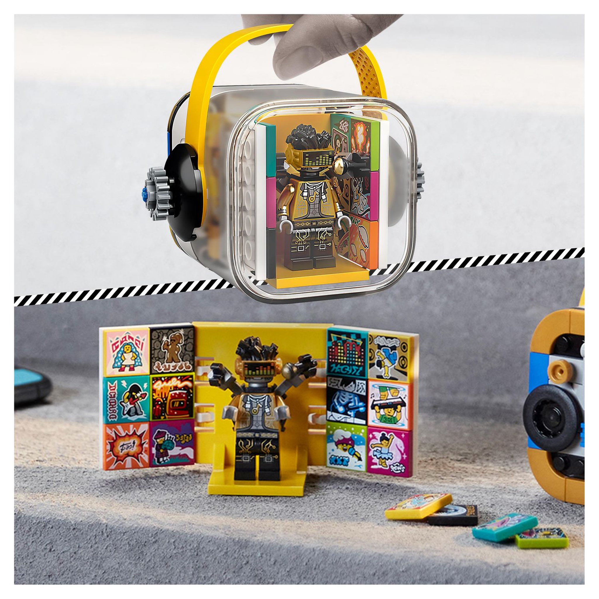 Voir la diapositive 4 : LEGO VIDIYO 43107 Hiphop Robot BeatBox 