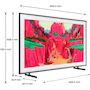 Voir la diapositive 3 : Samsung TV Mini Led The Frame Pro 85LS03FW 2025