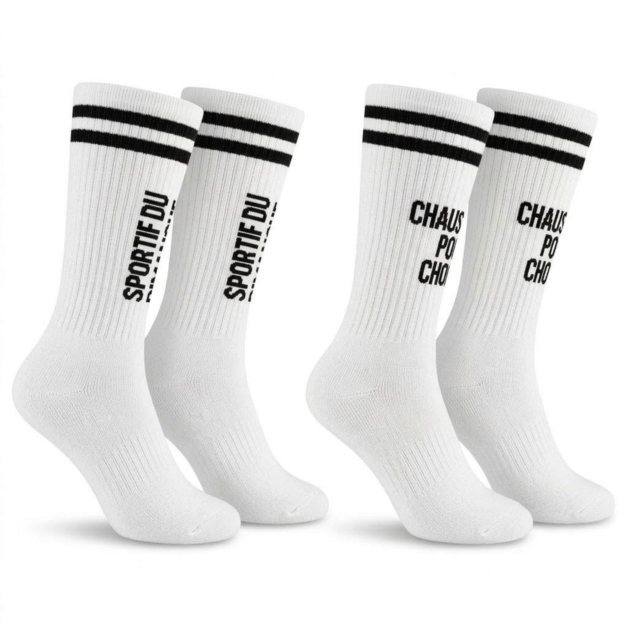 Voir la diapositive 1 : OZABI OZABI Chaussettes Homme Message Humoristiques Pack de 2 Paires