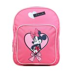 Bagtrotter Sac à dos 31 cm avec poche Disney Minnie Coeur Rose Bagtrotter