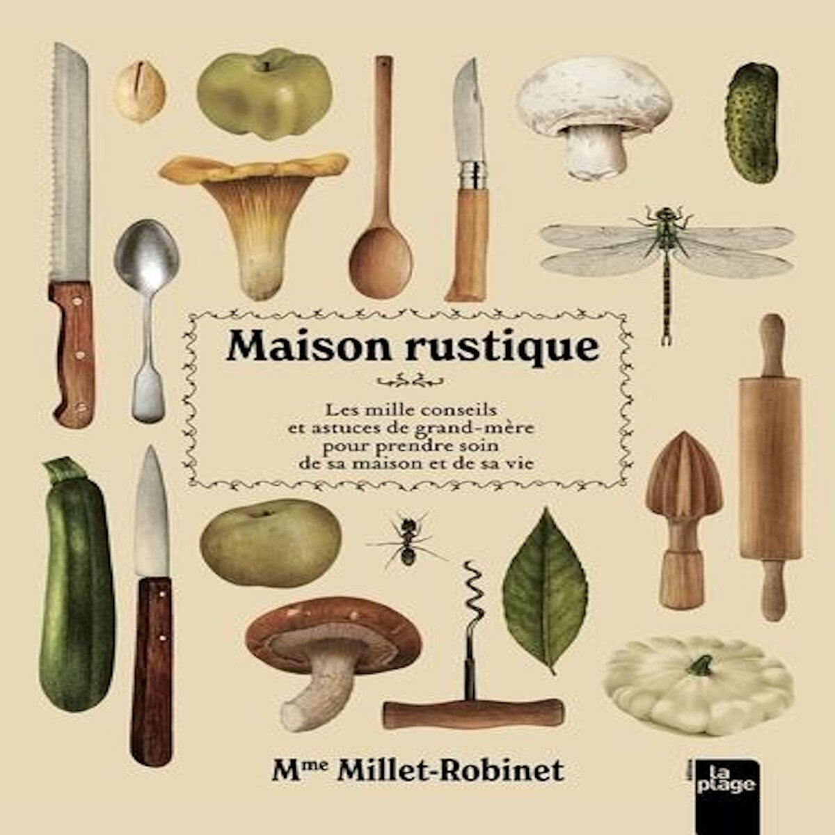 MAISON RUSTIQUE. LES MILLE CONSEILS ET ASTUCES DE GRAND-MERE POUR PRENDRE SOIN DE SA MAISON ET DE SA VIE, Millet-Robinet Cora
