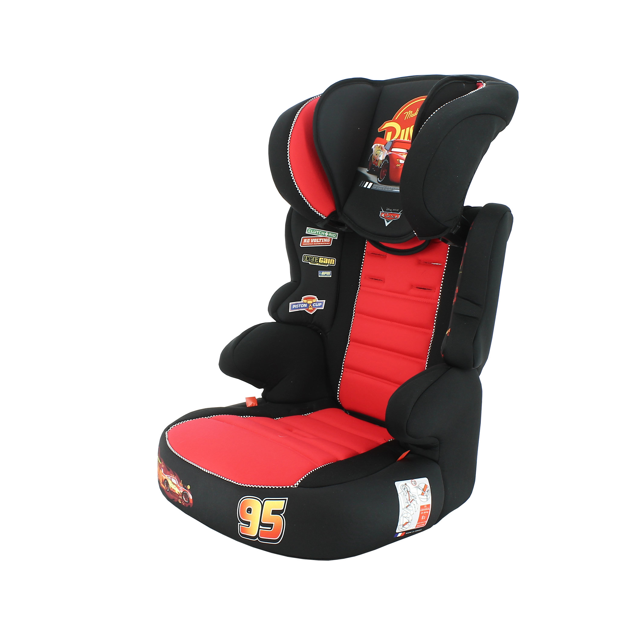 Voir la diapositive 3 : DISNEY Rehausseur auto groupe 2/3 Befix Disney Cars