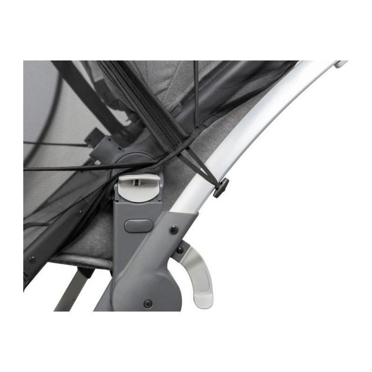 TINEO Moustiquaire pour poussette TINEO ALL INCLUSIVE - Ouverture facile avec zip - Poche rangement incluse