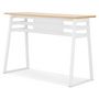 Voir la diapositive 4 : Paris Prix Table de Bar Scandinave  Javier  150cm Blanc