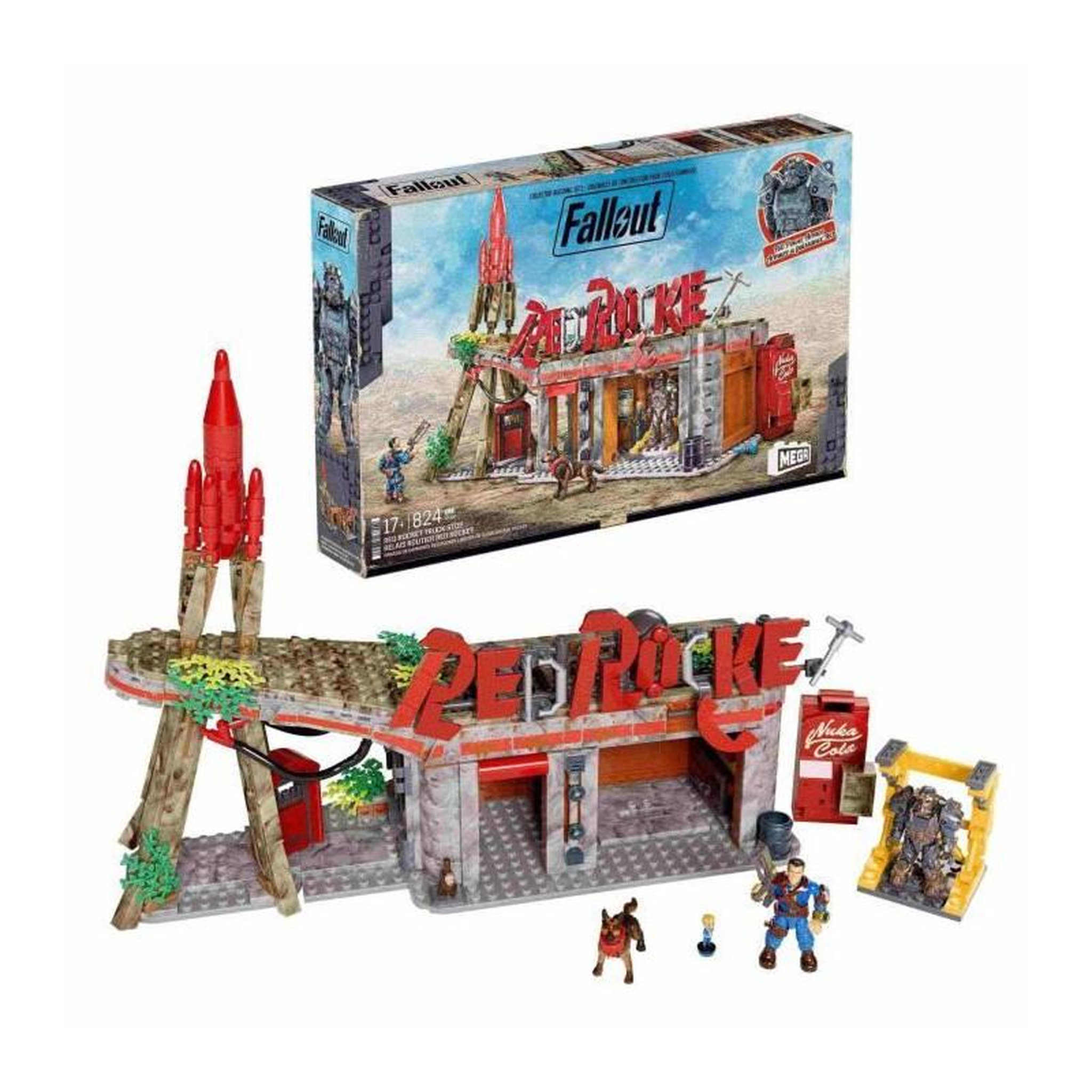 Mega Brands MEGA Fall out red rocket - HXT00