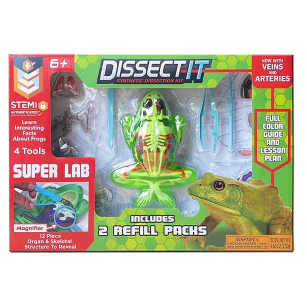 SILVERLIT Méga Pack Grenouille - Dissect-It 