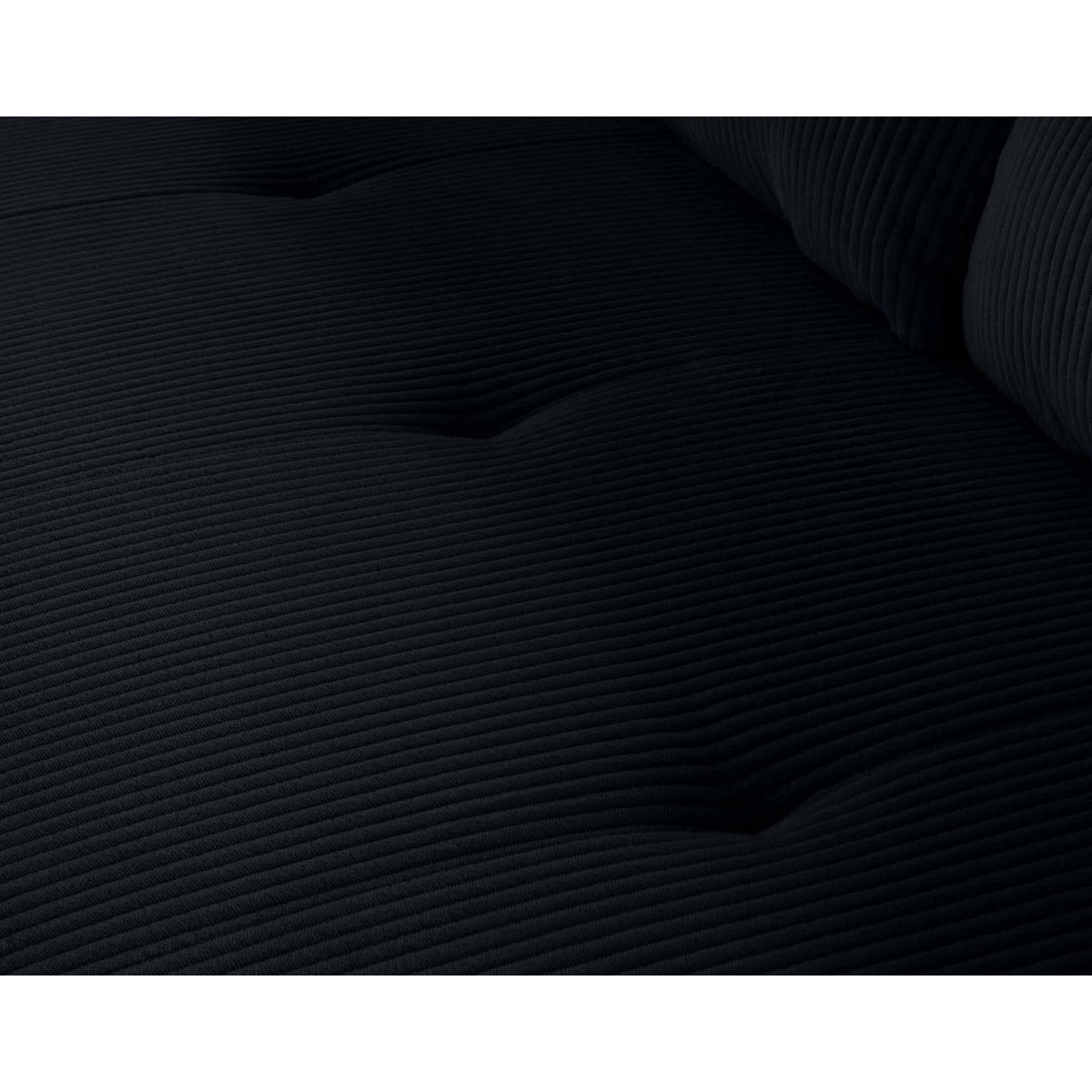 LISA DESIGN Onyx - canapé droit 2 places - en velours côtelé