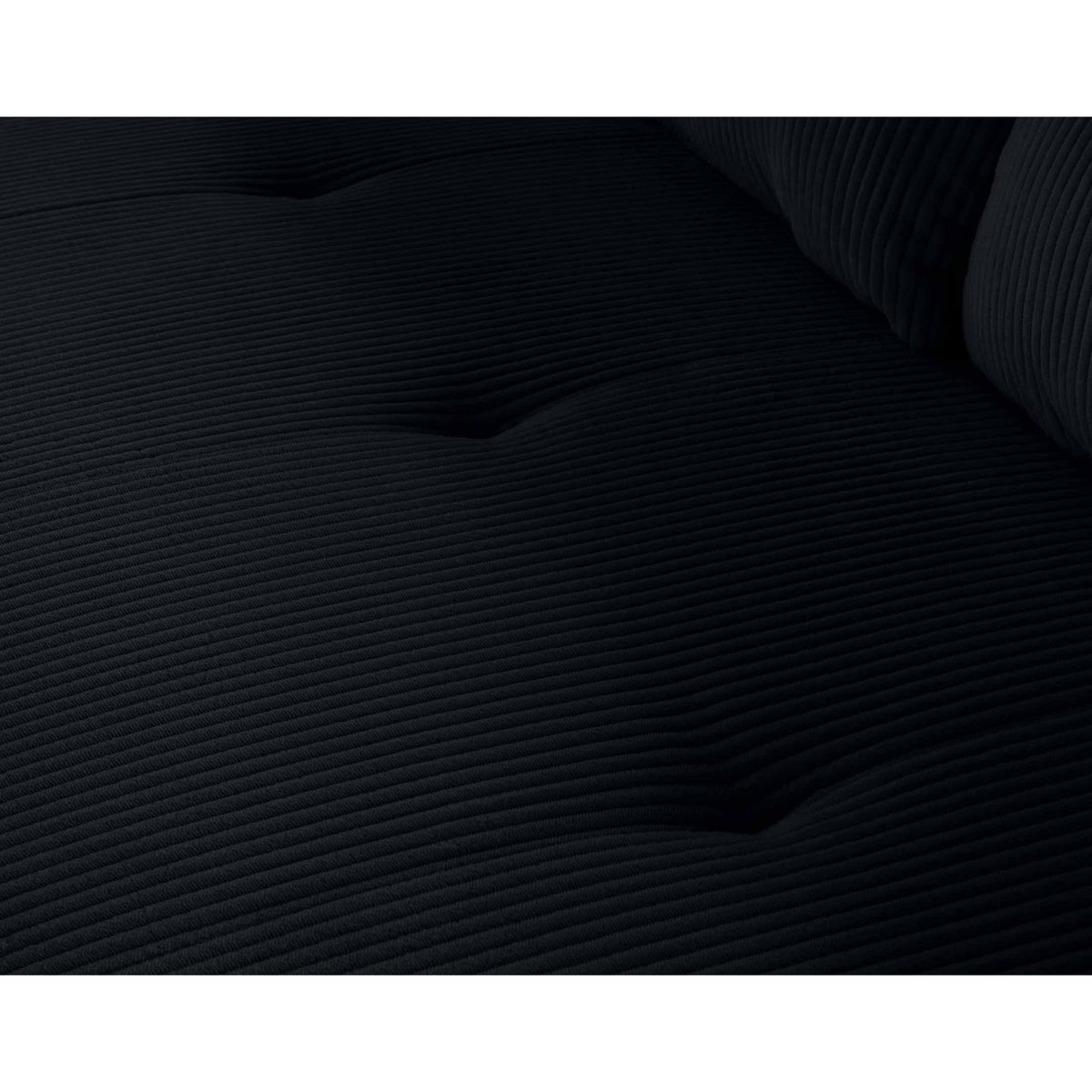 LISA DESIGN Onyx - canapé droit 2 places - en velours côtelé