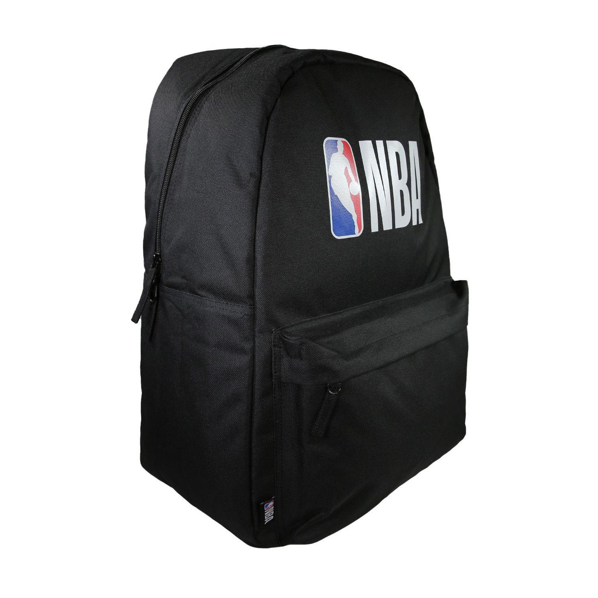 Voir la diapositive 2 : Bagtrotter Bagtrotter - NBA - Basketball - Sac à Dos Scolaire - Noir - 2 Compartiments Zippés Avant et Arrière  -  37x21,5x51cm - Bretelles Matelassées - Dos Matelassé - Fond renforcé - Matière Polyester - Sac à Dos Scolaire Primaire - Sac de Sport