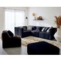 Voir la diapositive 2 : LISA DESIGN Nova - module d'assise droit - en velours