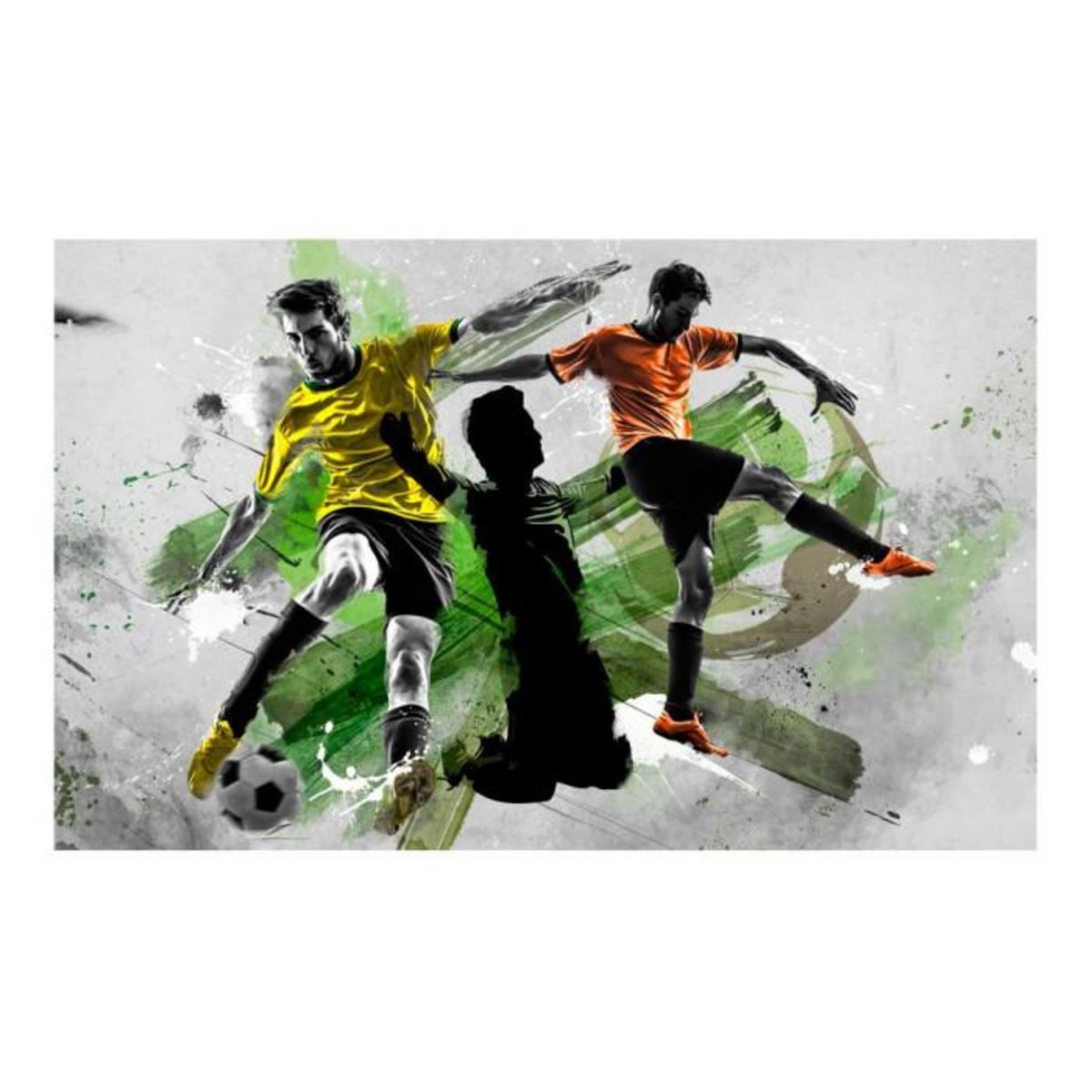 Paris Prix Papier Peint  Stars du Football  280x450cm