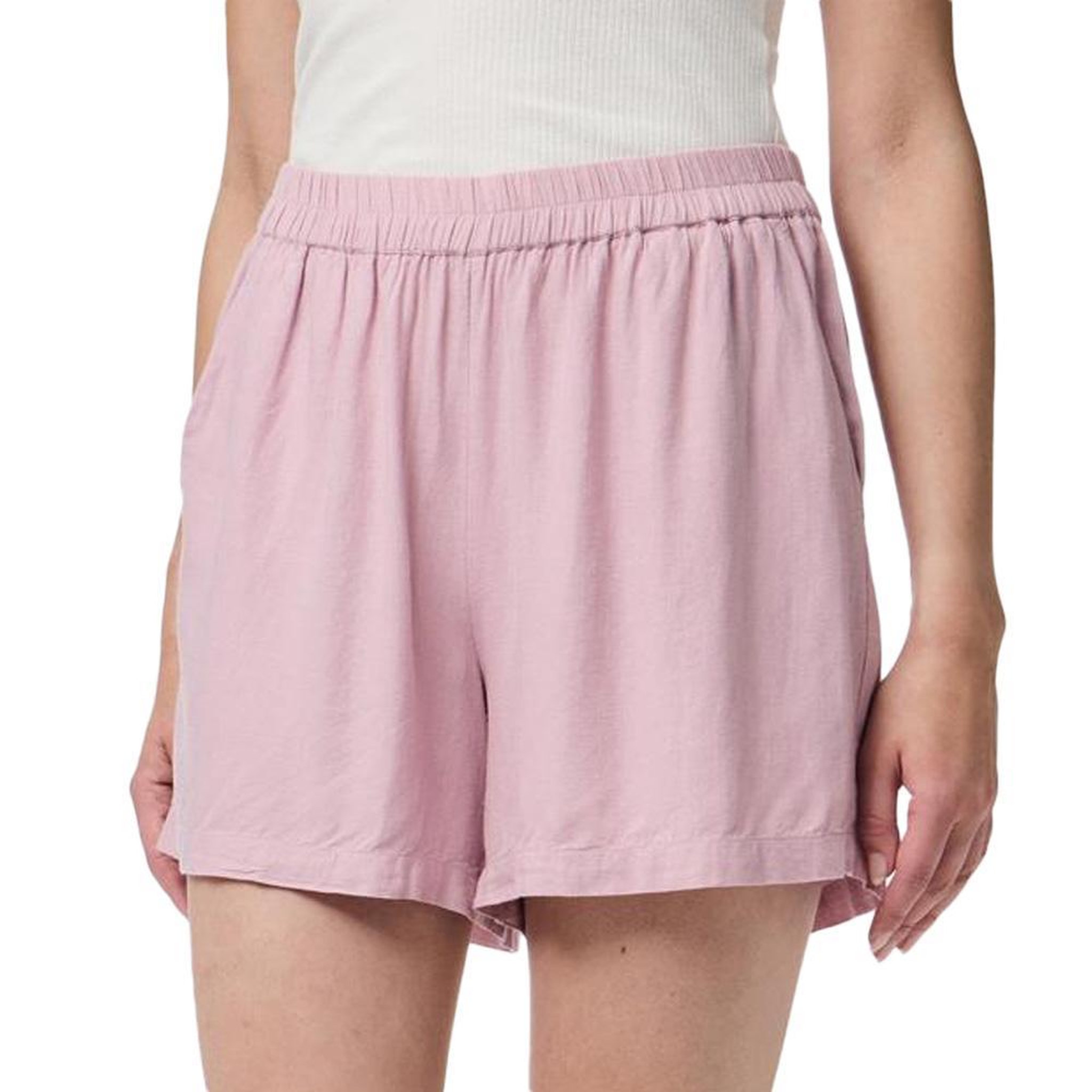 Pieces Short Rose Femme Pieces Pia. Coloris disponibles : Rose