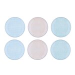 BJORN Assiette PATTERN Ø26cm - 6 pièces - Pastel
