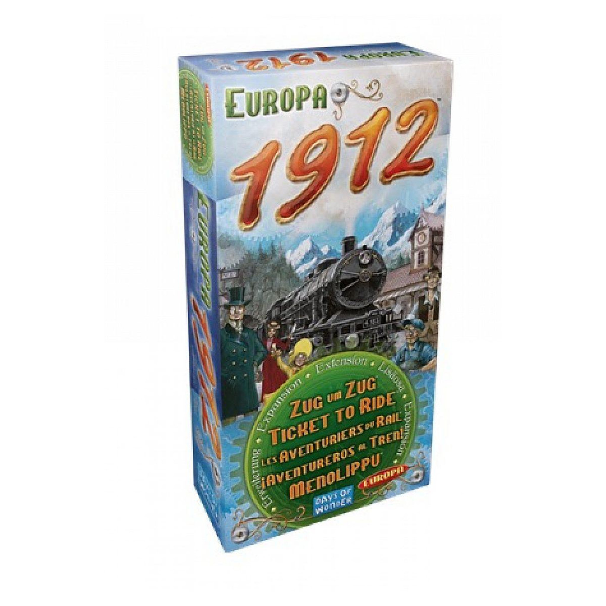 Voir la diapositive 1 : Days Of Wonder Les aventuriers du rail extension europe 1912