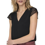 Only Débardeur  Femme Only Elva. Coloris disponibles : Noir