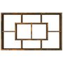Voir la diapositive 5 : VIDAXL Etagere murale Chene fume 85x16x52,5 cm Bois d'ingenierie