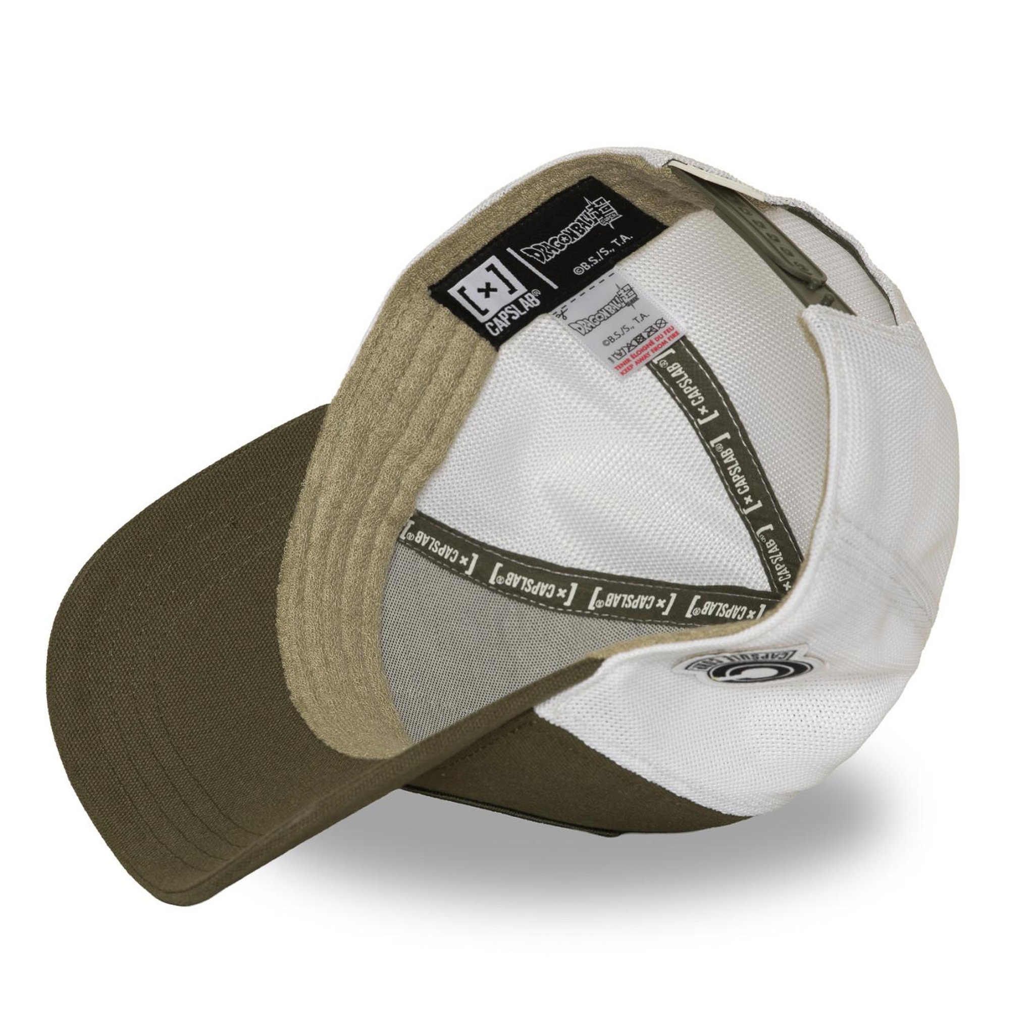 Voir la diapositive 6 : CAPSLAB Casquette  trucker avec filet et patch dragon ball super future trunk