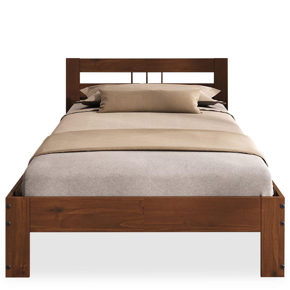 IDIMEX Lit en pin THEO, 3 tailles et 3 coloris disponibles