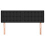 Voir la diapositive 3 : VIDAXL Tetes de lit 2 pcs Noir 72x5x78/88 cm Similicuir