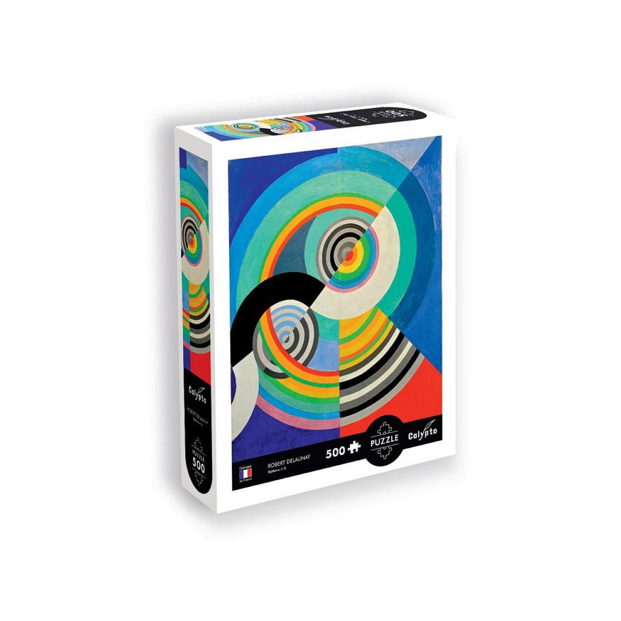 Sentosphere Puzzle 500 pieces - rythme n 3 - robert delaunay