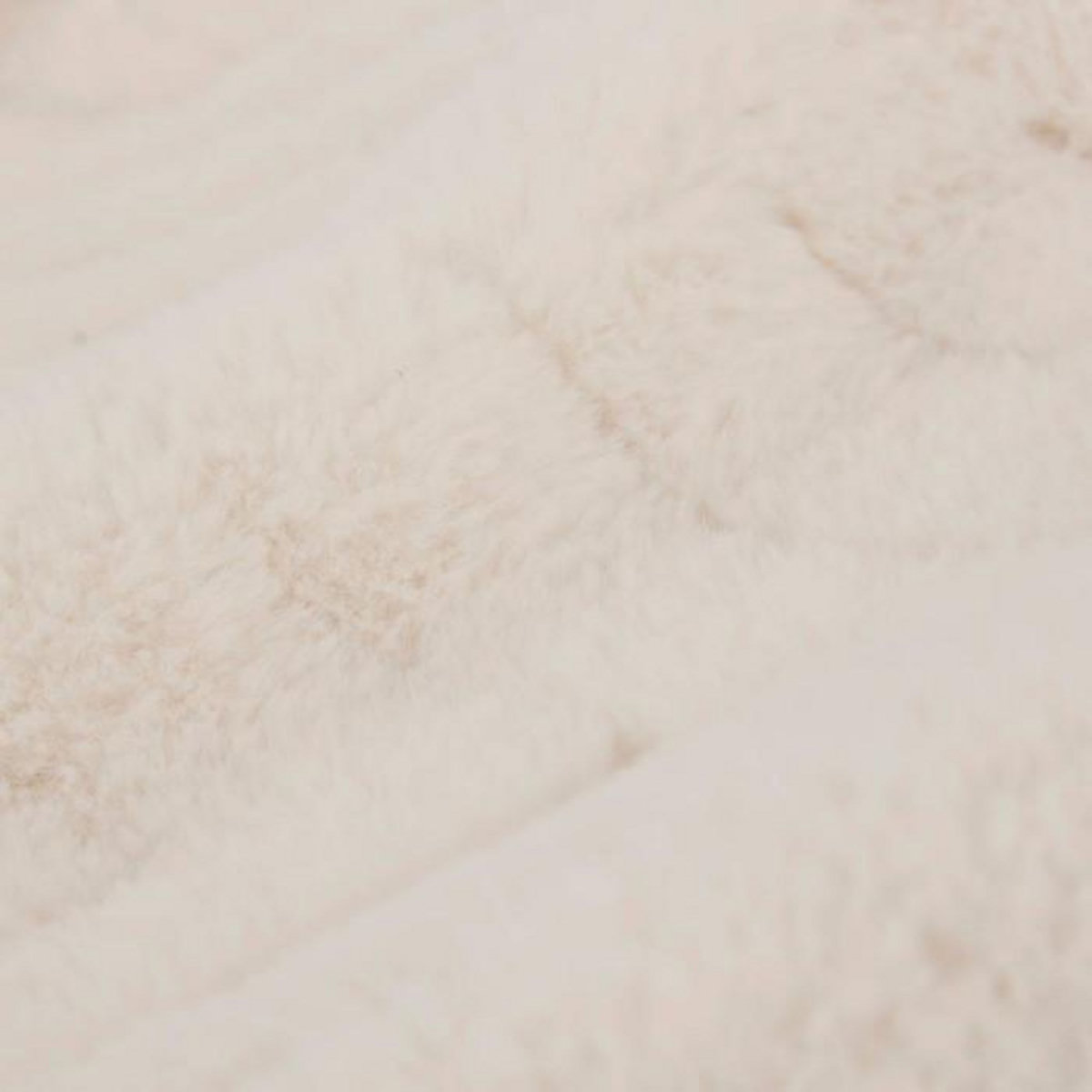 ATMOSPHERA Plaid Imitation Fourrure  Arka  120x160cm Ivoire