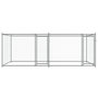 Voir la diapositive 4 : VIDAXL Cage pour chien avec portes gris 4x2x1,5 m acier galvanise