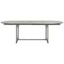 Voir la diapositive 5 : VIDAXL Table a dîner de jardin (160-240)x100x75cm Bois d'acacia massif