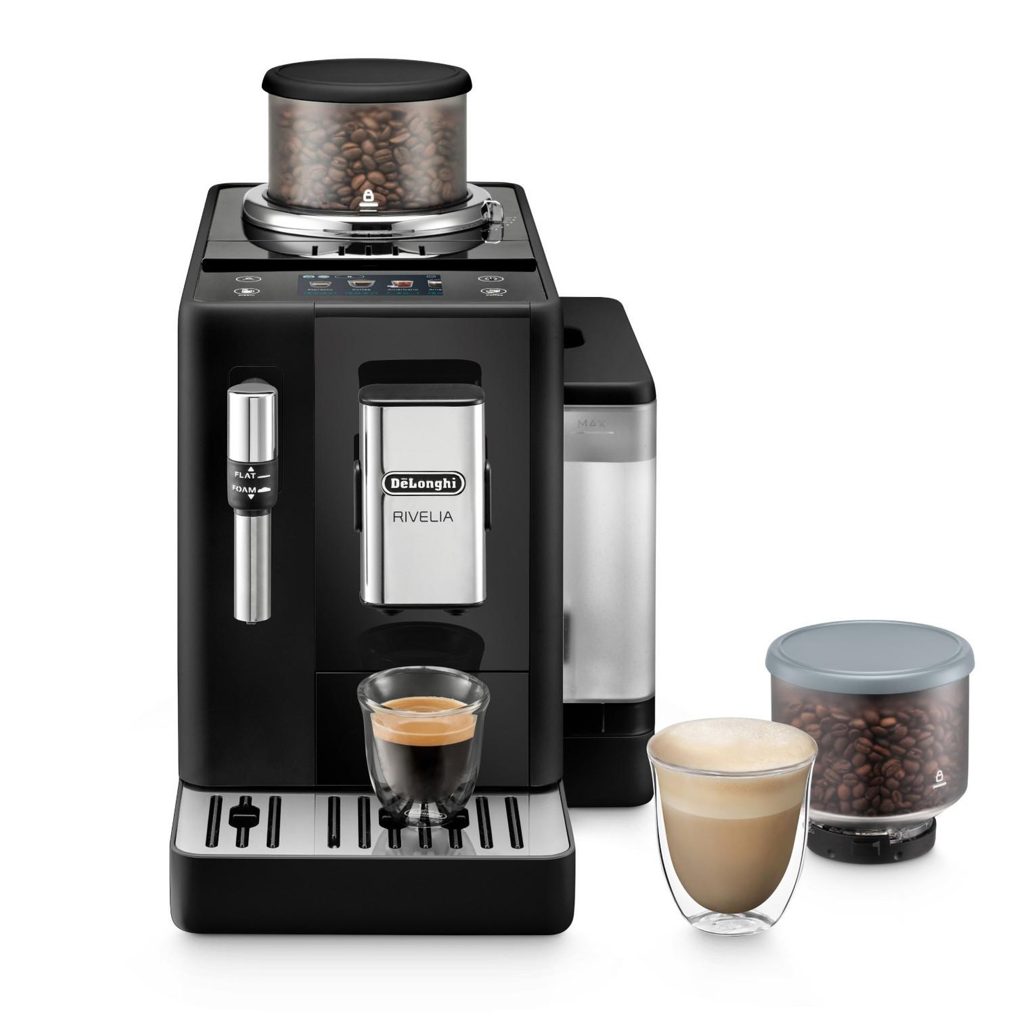 DELONGHI Machine à café automatique de longhi rivelia exam440.35.b 1,4 l noir