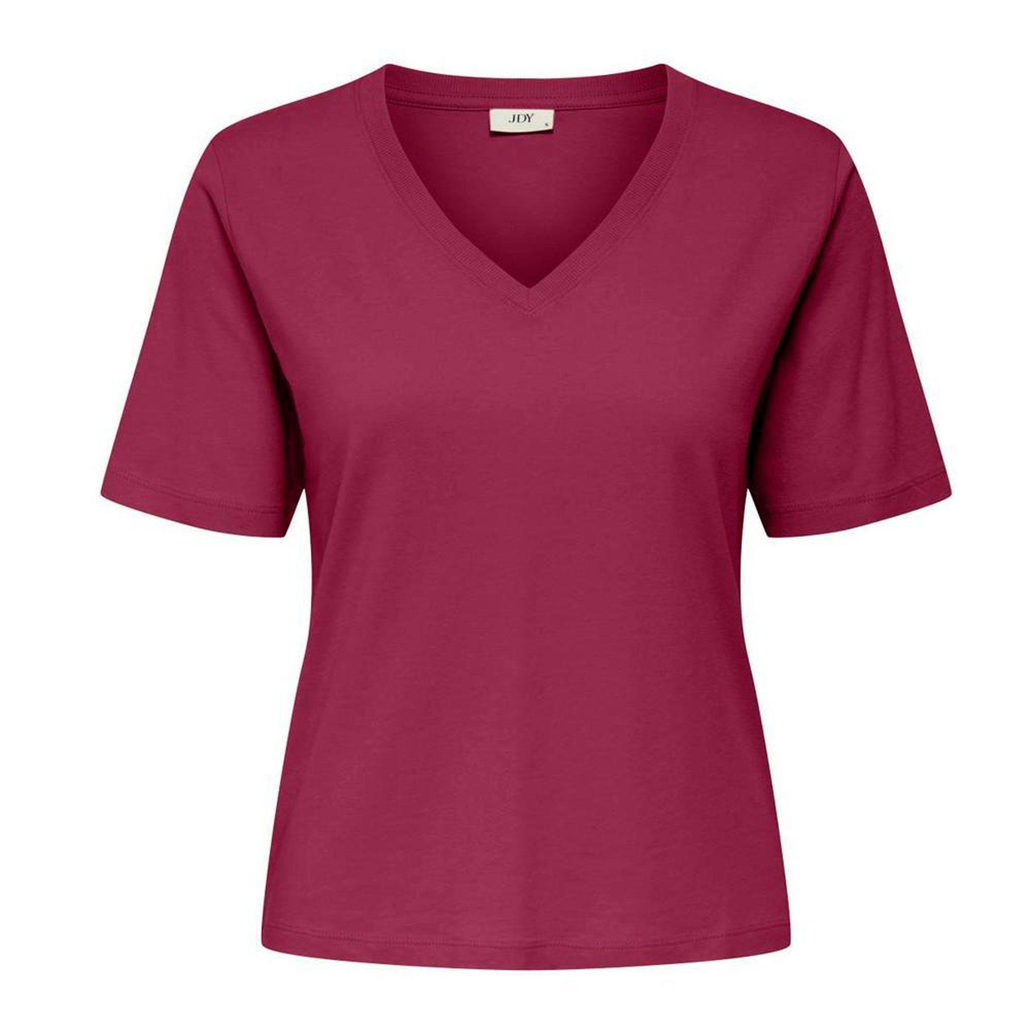 JACQUELINE DE YONG T-shirt Rose Fushia Femme JDY Rex 15352294. Coloris disponibles : Rose