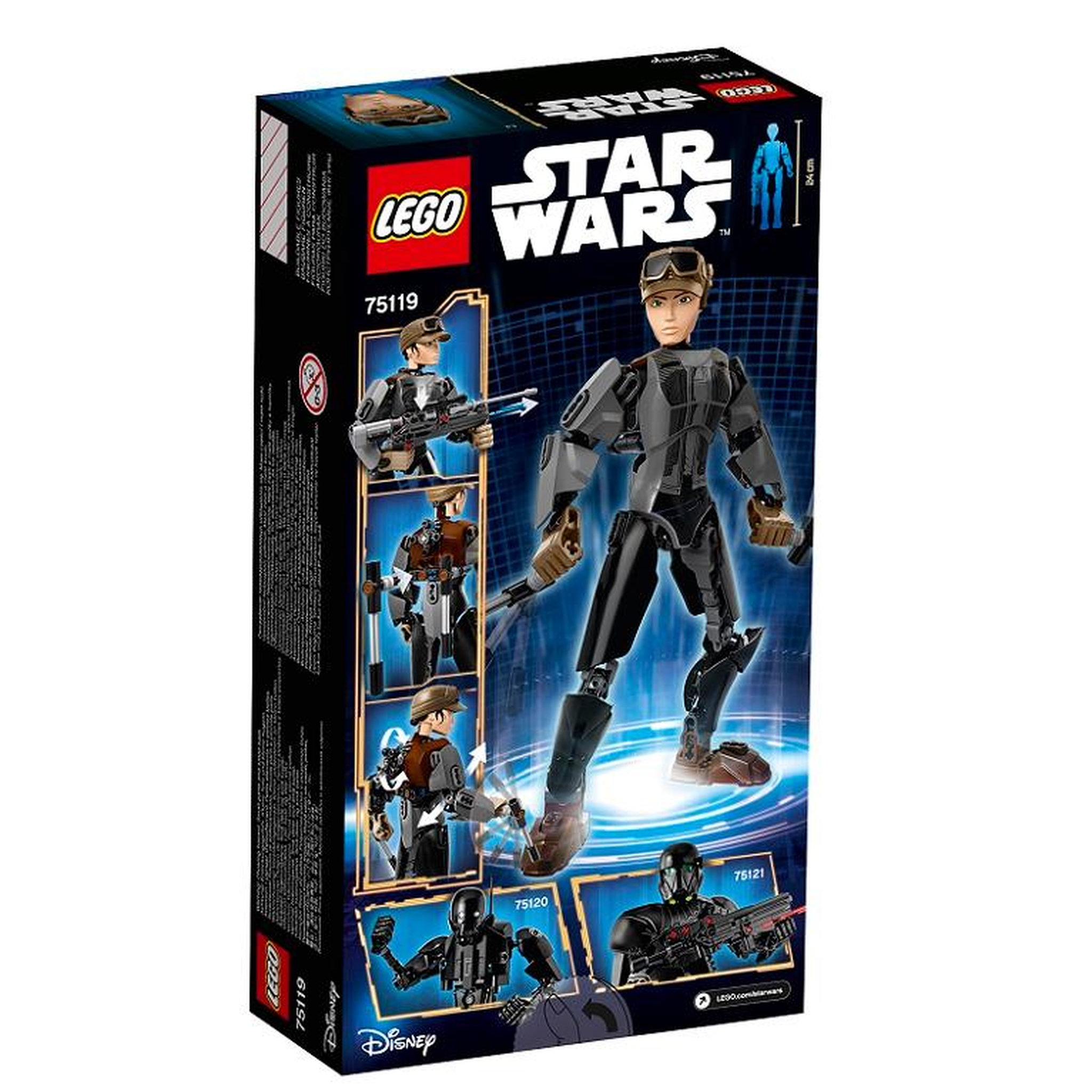Voir la diapositive 2 : LEGO Star Wars 75119 - Sergente Jyn Erso
