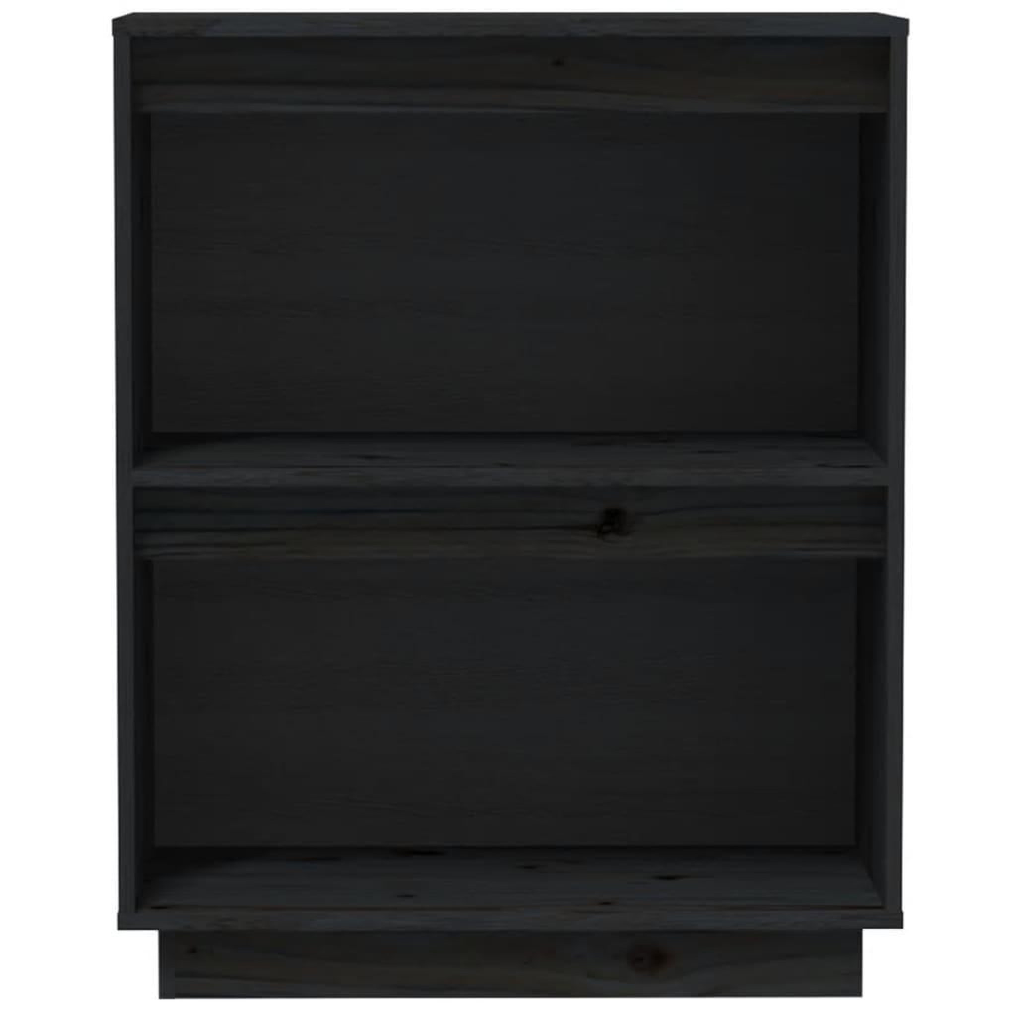 Voir la diapositive 5 : VIDAXL Armoire console Noir 60x34x75 cm Bois de pin solide
