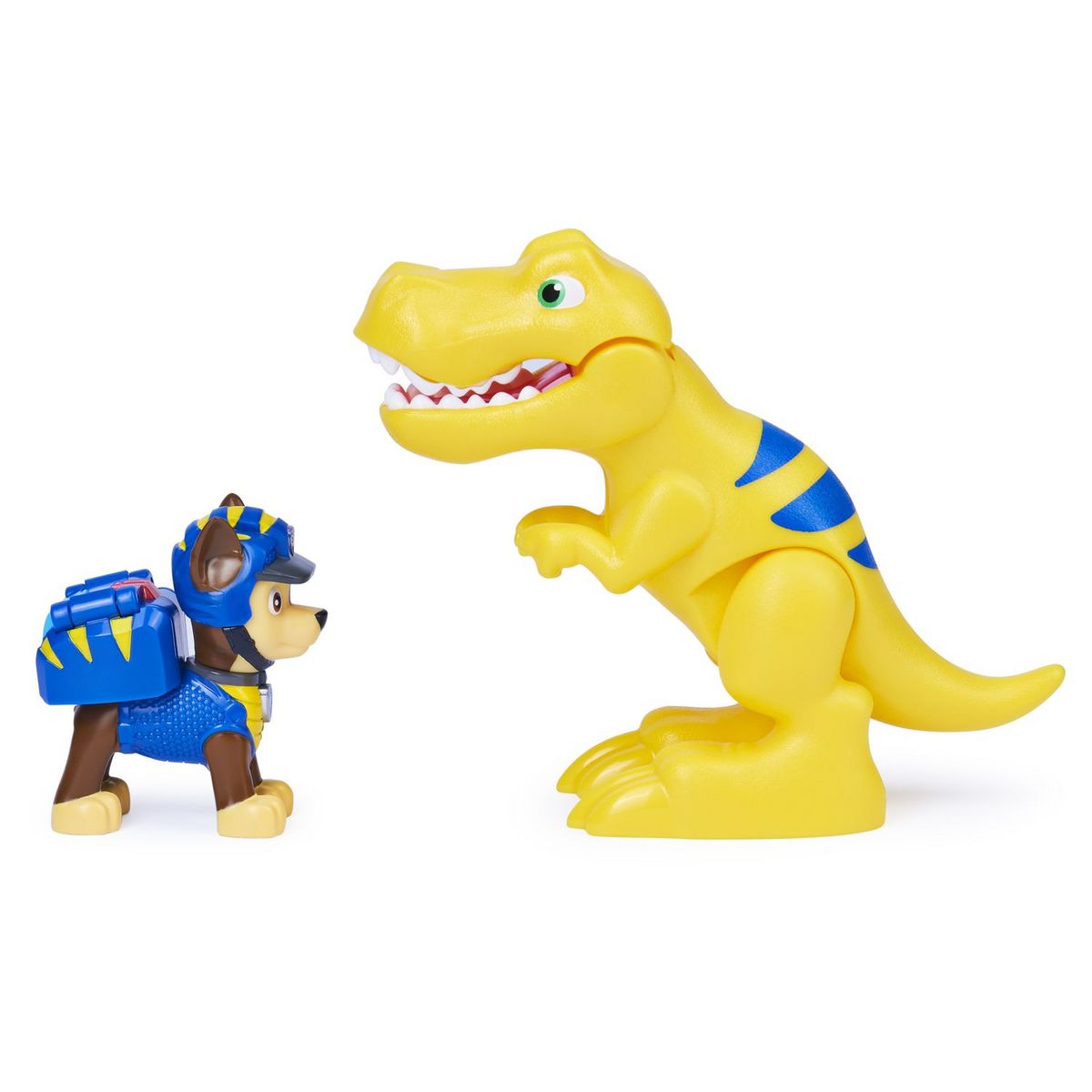 SPIN MASTER Pack de 2 figurines Dino Rescue Pat'Patrouille - Chase