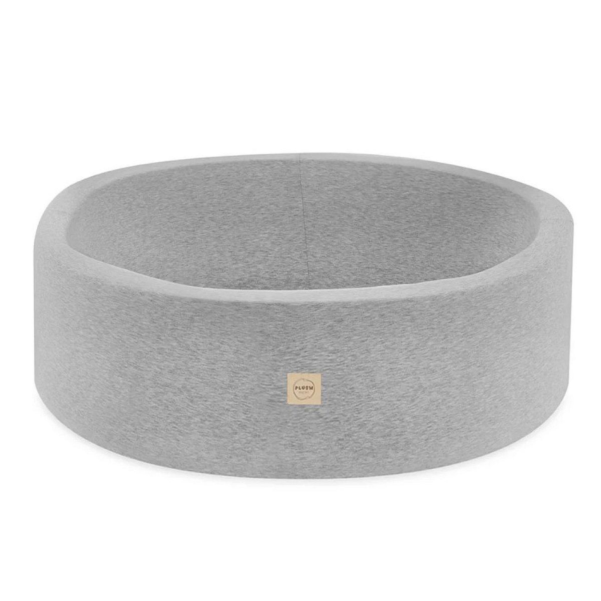 PLUSH NEST Piscine 90x30 coton grise