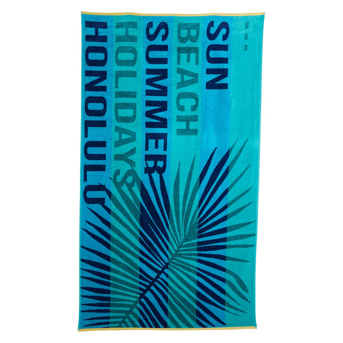 ACTUEL Drap de plage fantaisie en coton 365 g/m²  SUN BEACH