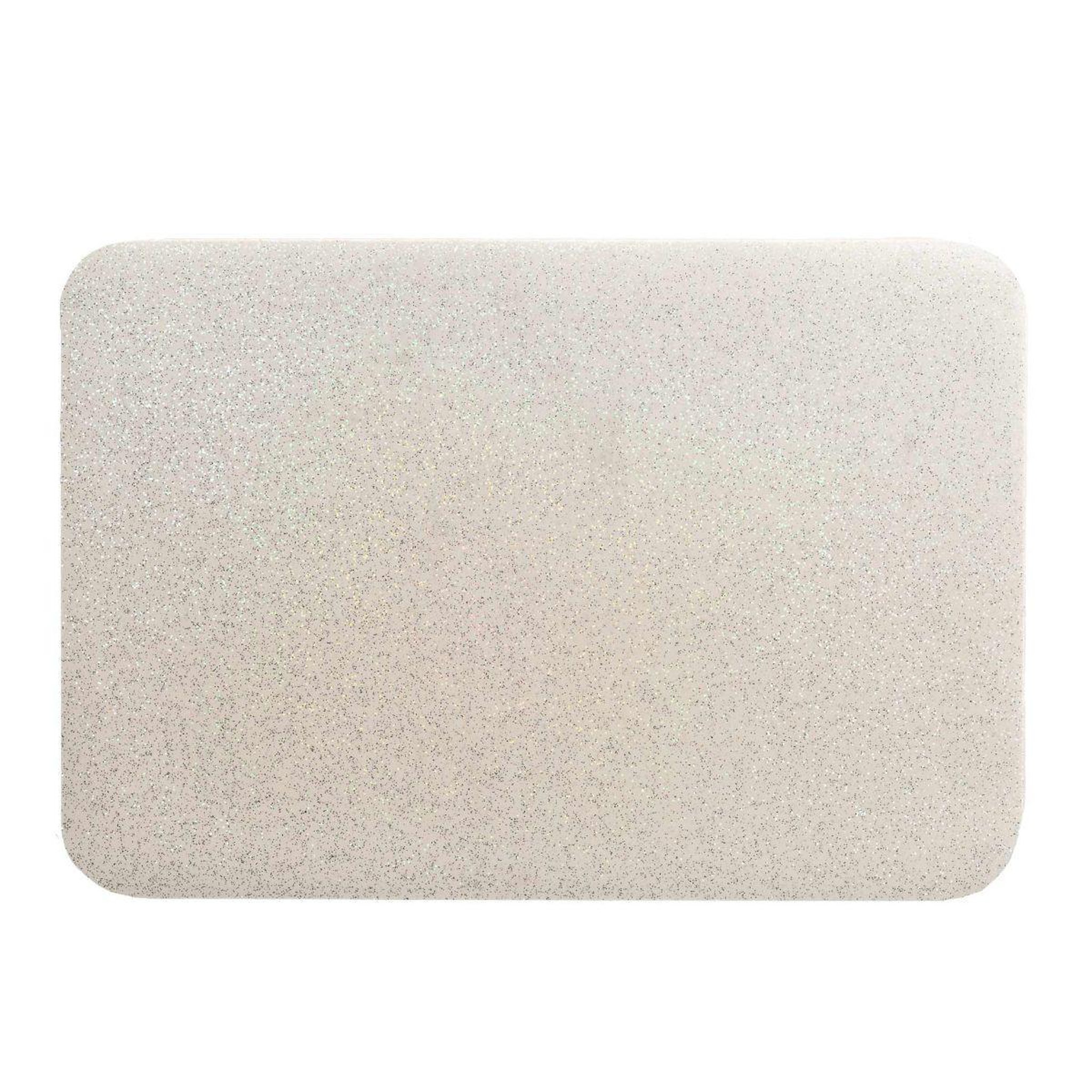 Douceur d'Intérieur Set de table pailleté  glitter  30x44cm naturel