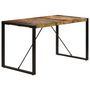 Voir la diapositive 3 : VIDAXL Table a manger 140x70x75 cm Bois de recuperation massif