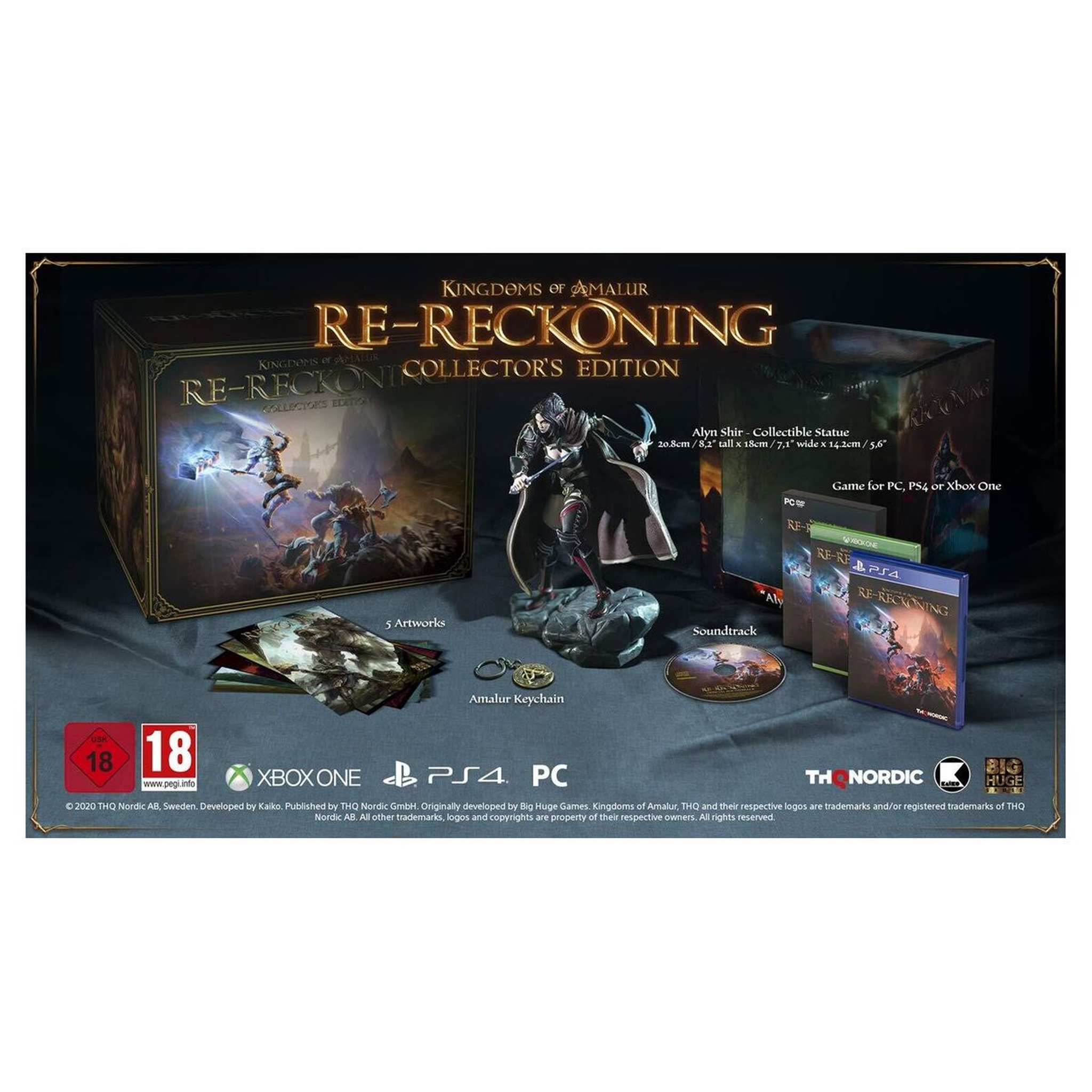 Voir la diapositive 1 : Kingdoms of Amalur Re-Reckoning Edition Collector Xbox One