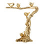 Voir la diapositive 1 : Paris Prix Oiseaux sur Branche en Résine  Maribel  46cm Doré