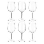 Paris Prix Lot de 6 Verres à Vin  Orpea  36cl Transparent
