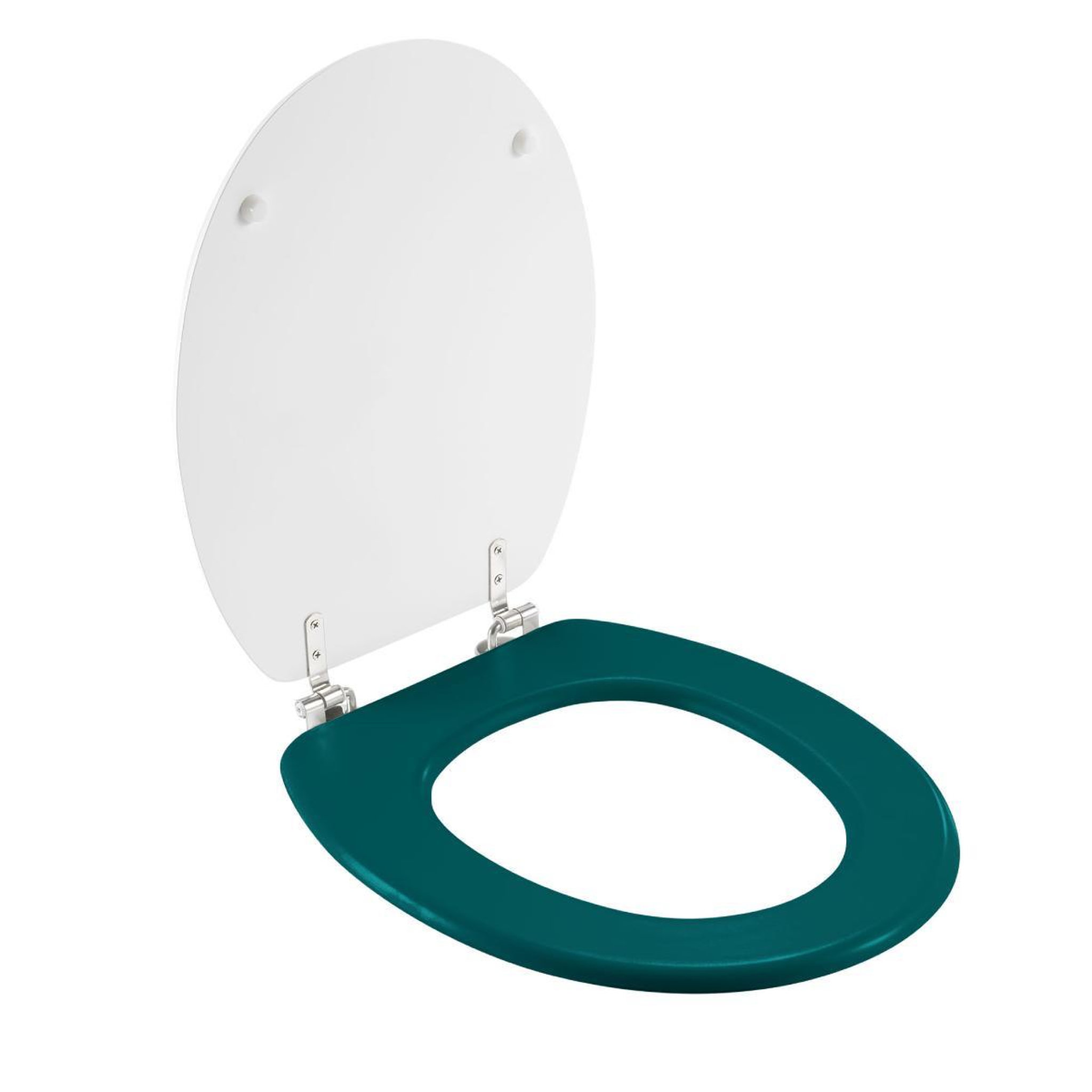 Voir la diapositive 3 : Douceur d'Intérieur Abattant wc déco  plumiss  46cm multicolore