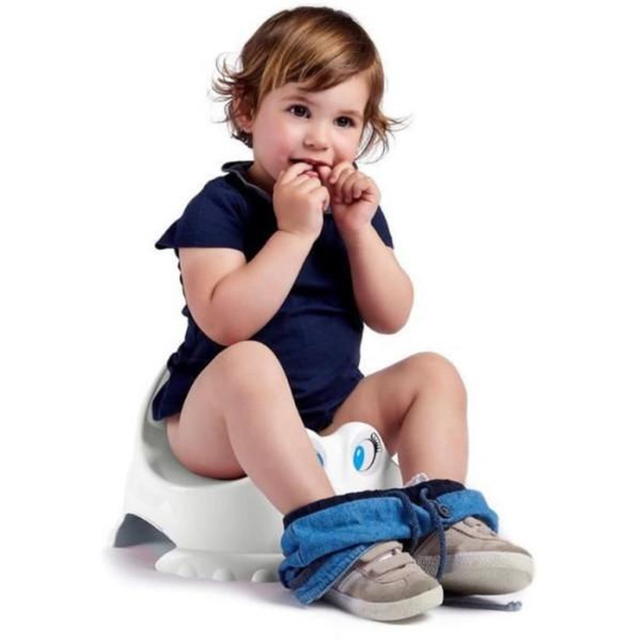 Voir la diapositive 5 : THERMOBABY THERMOBABY Pot rigolo blanc muguet