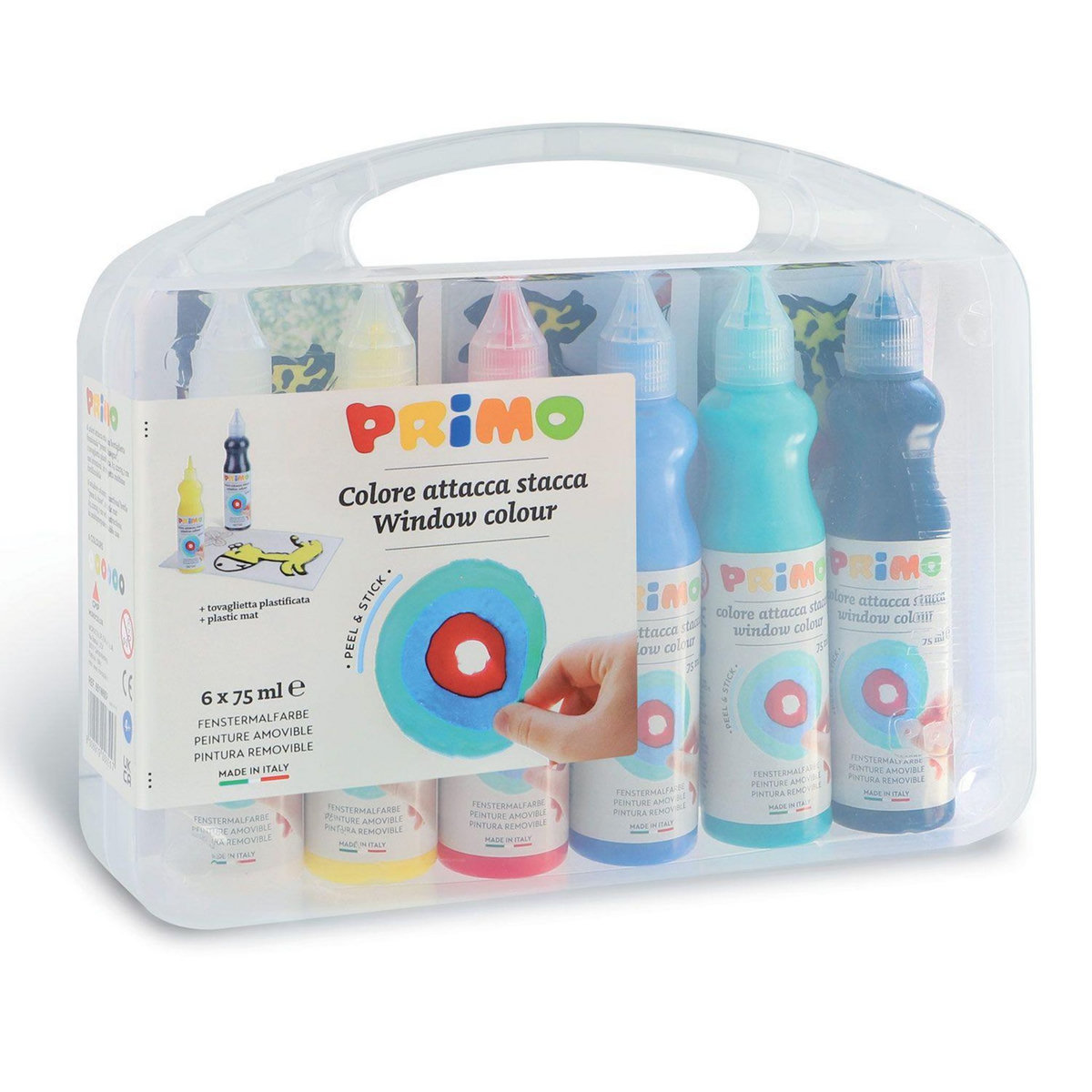 PRIMO 6 peintures pour vitres amovibles