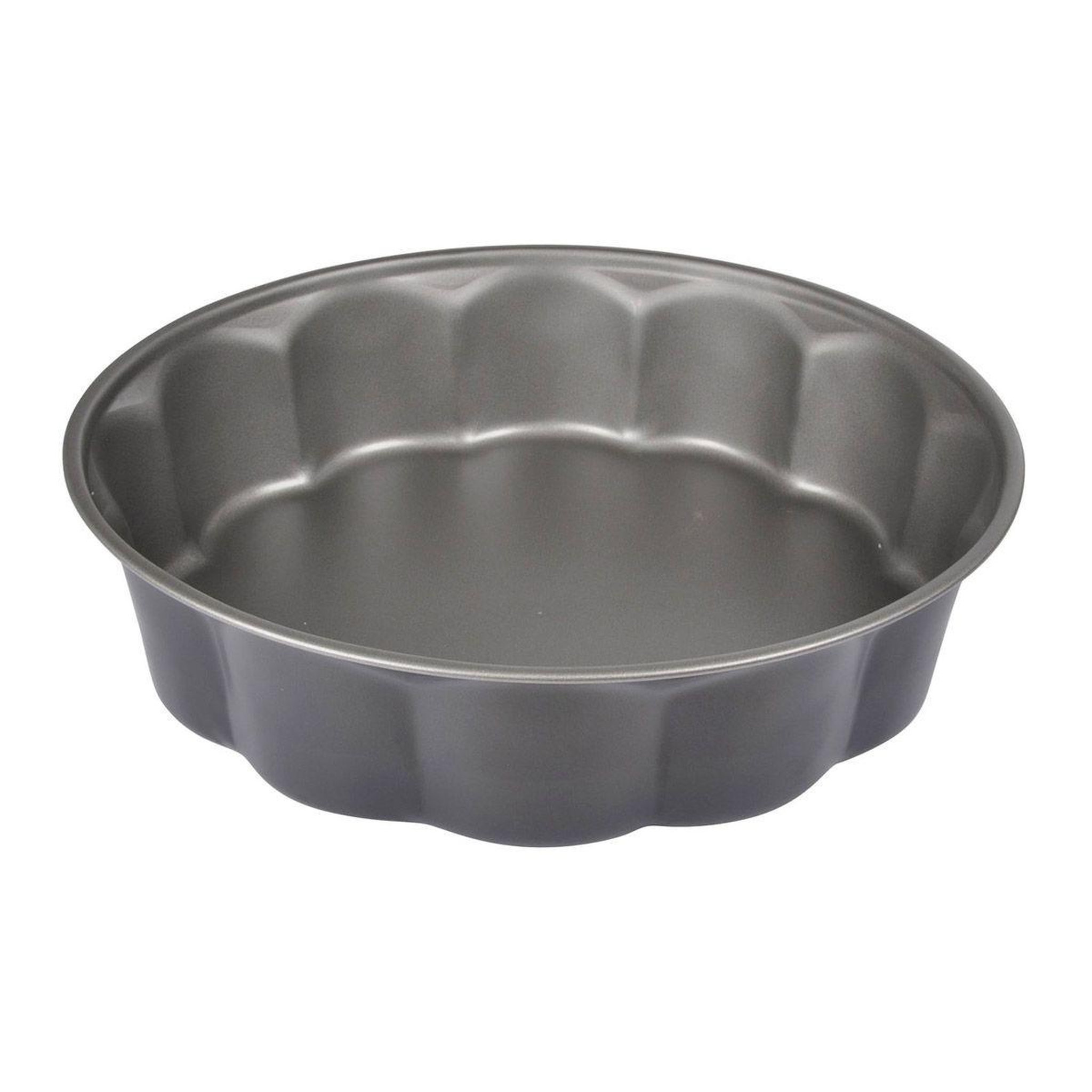 HOMEA Moule à pâtisserie  clafoutis  26cm gris