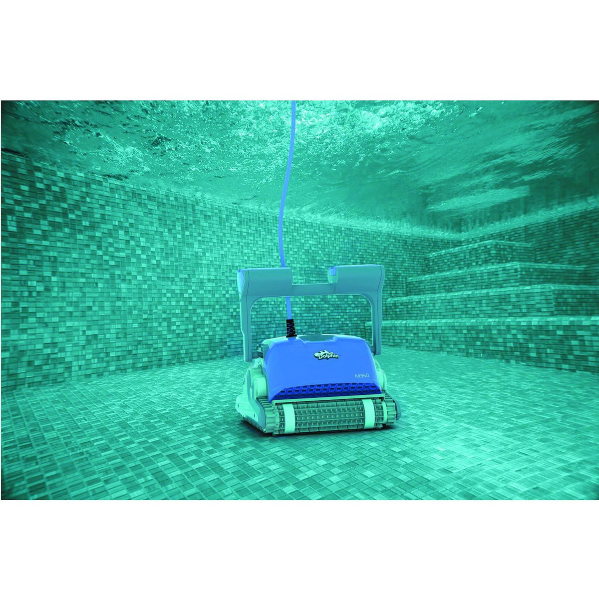 Dolphin Robot electrique de piscine fond, parois et ligne d'eau - m350