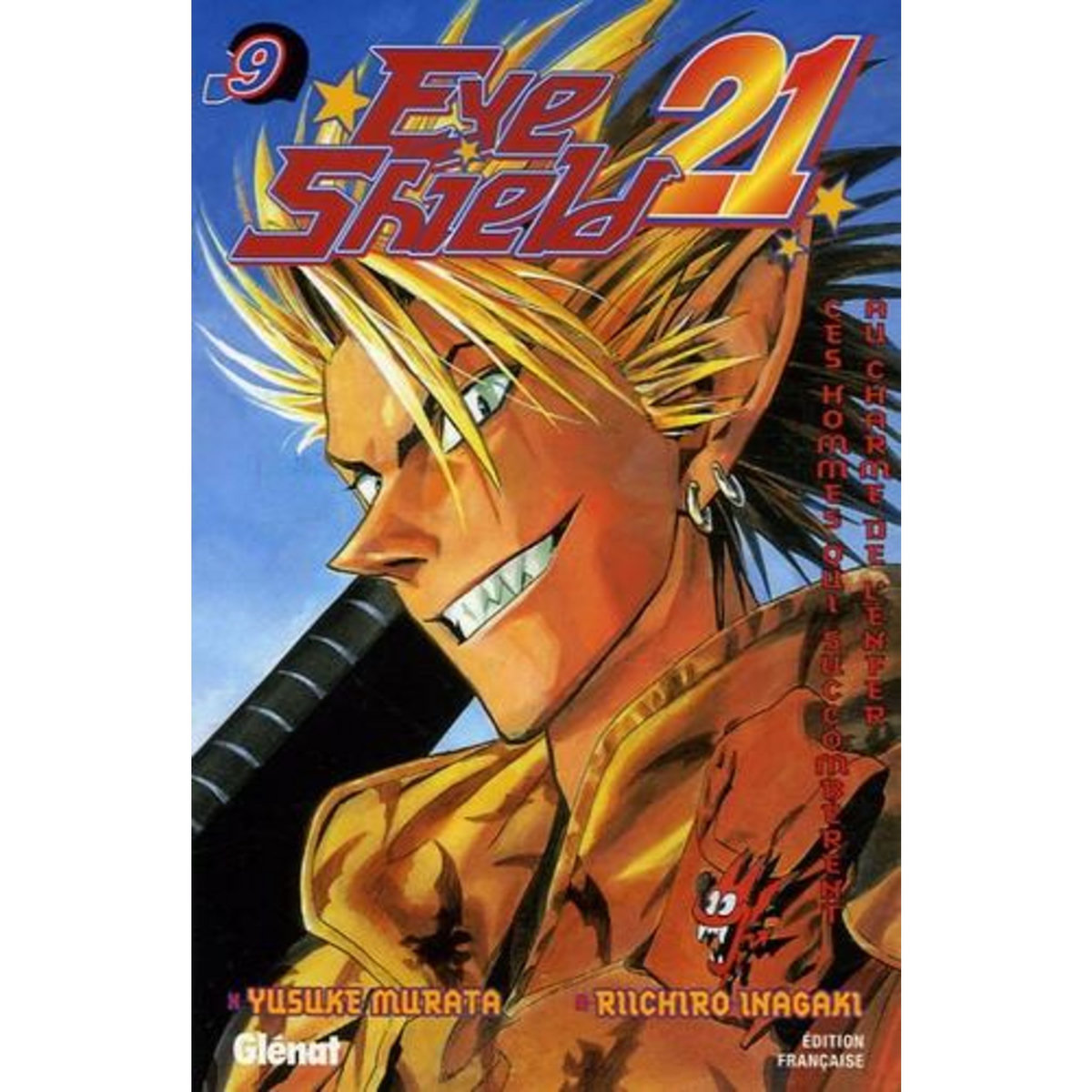 EYE SHIELD 21 TOME 9 : CES HOMMES QUI SUCCOMBERENT AU CHARME DE L'ENFER, Inagaki Riichiro