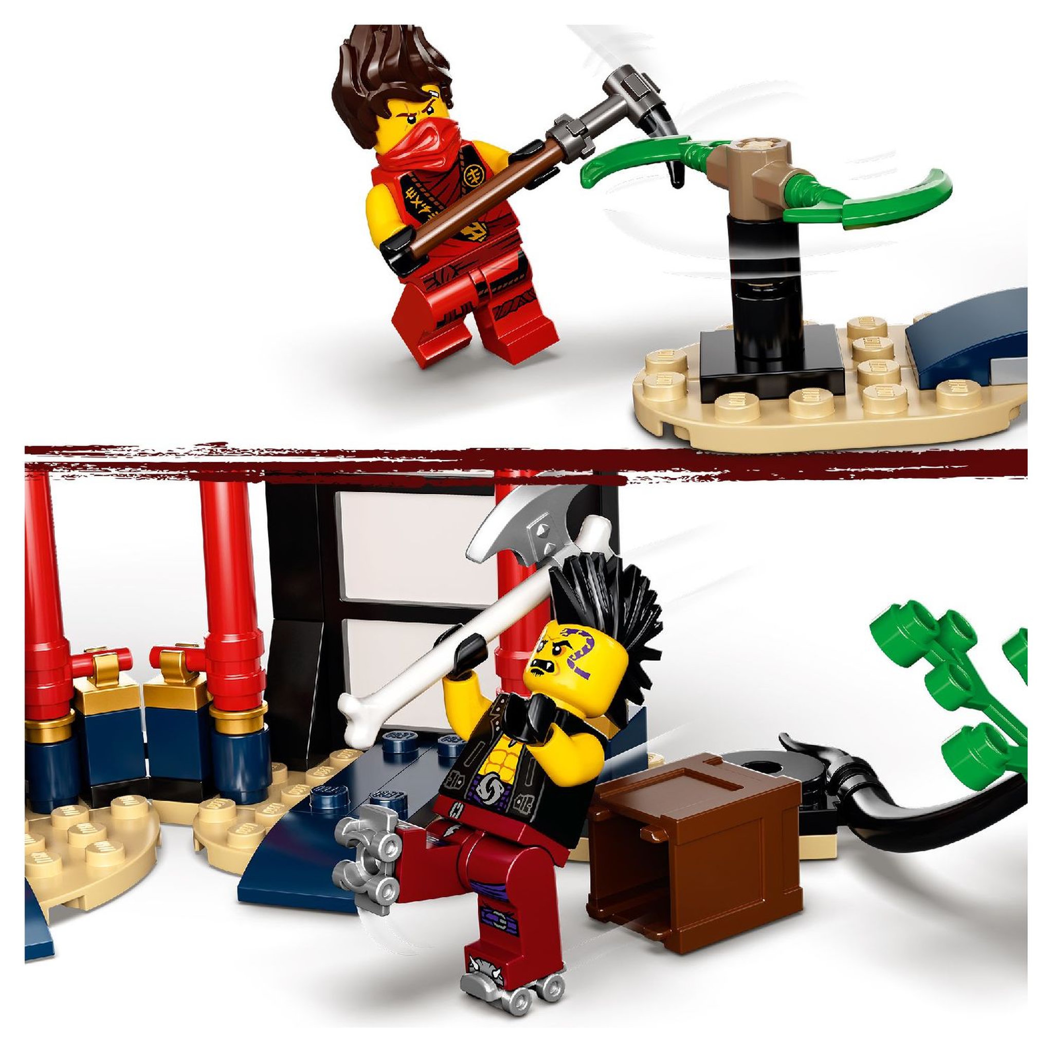 Voir la diapositive 6 : LEGO Ninjago 71735 - Le tournoi des éléments