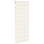 Voir la diapositive 3 : VIDAXL Store zebre beige marbre largeur du tissu 55,9 cm polyester