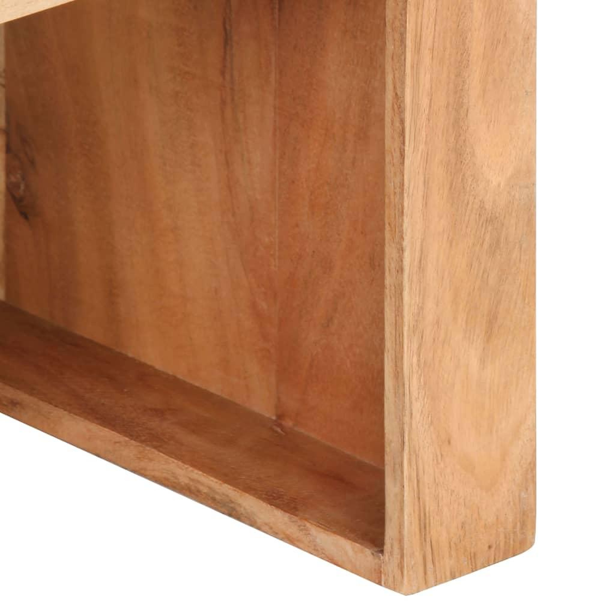 Voir la diapositive 5 : VIDAXL Table d'appoint 43x40x30 cm Bois d'acacia massif