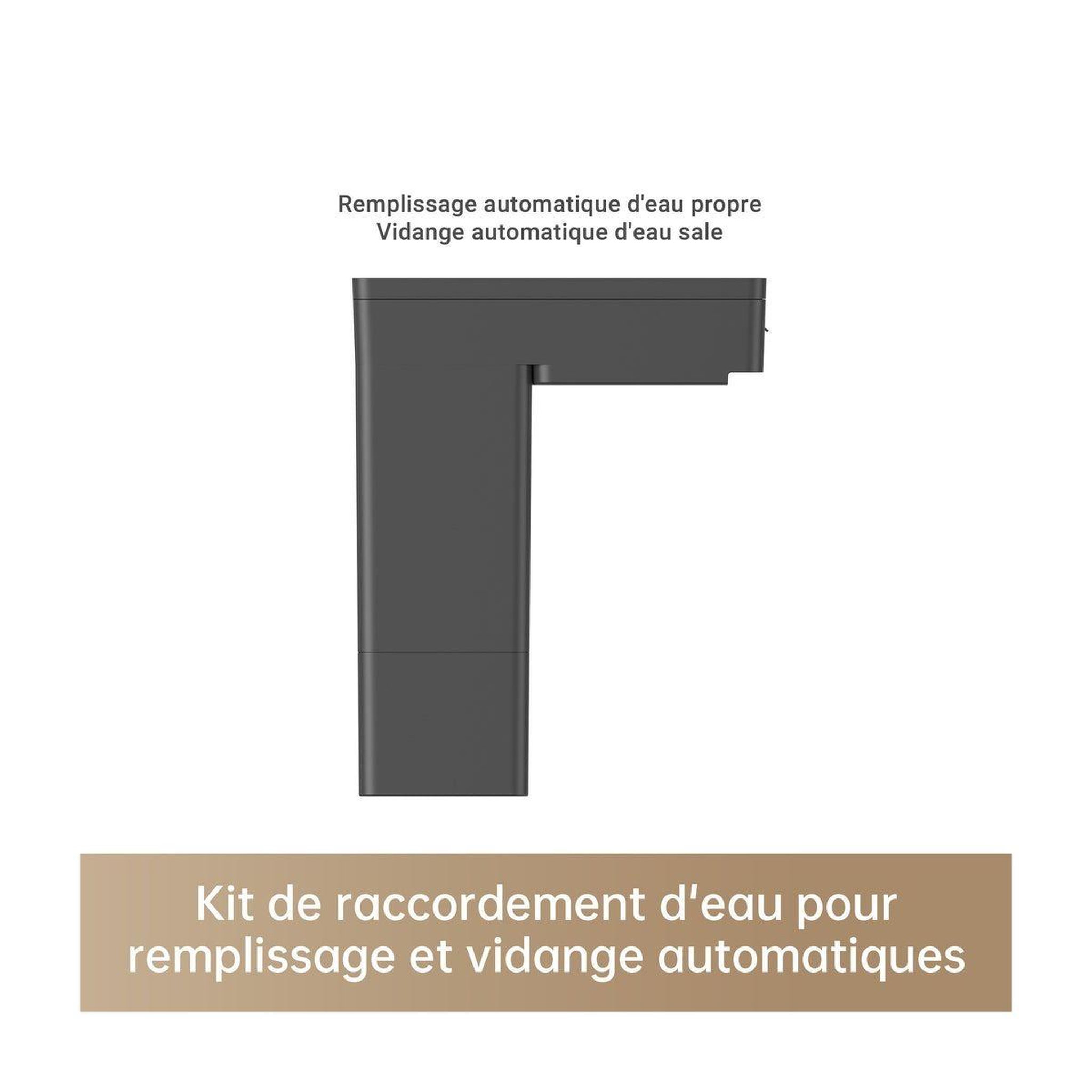 DREAME Kit raccordement eau automatique station x40 l40 ultra